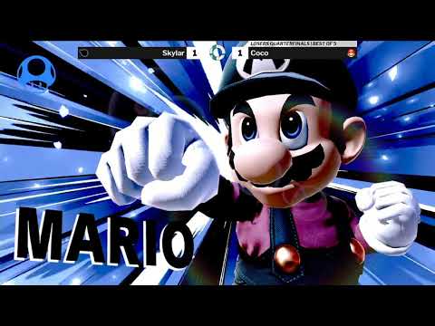 SOS173 SSBU Losers Quarterfinals - Skylar (Mr. Game and Watch) vs Coco (Mario)
