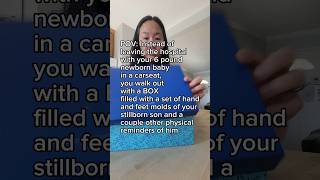 I got a box instead of my baby #stillbirth #stillborn  #infantloss