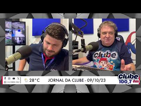 Jornal da Clube - 09/10/23 - Edição do Almoço