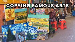 Inside the World’s Most CONTROVERSIAL Art Village - Dafen Oil Painting Village