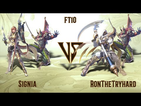 Signia (Hilde, Yoshimitsu) VS RonTheTryhard (Zasalamel, Yoshimitsu) - FT10 (01.11.2020)