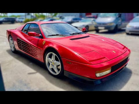 1987 Ferrari Testarossa clutch replacement