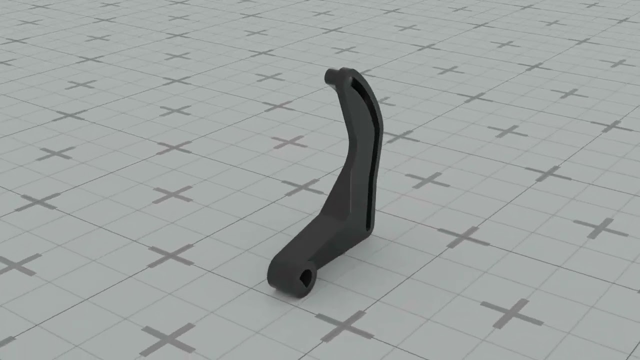 Toyota Corolla Verso Guide bracket for Heating motor AE0637008930 AE063700-8930 063700-8930 3D Print Model