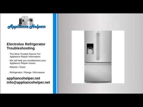 Electrolux Refrigerator Troubleshooting