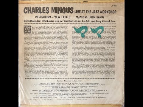 Right Now / Charles Mingus  Live at The Jazz Workshop