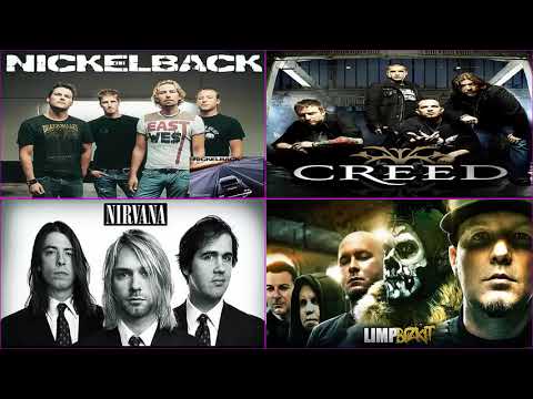 Nickelback vs Creed vs Nirvana vs Limp Bizkit Greatest Hits Full Album