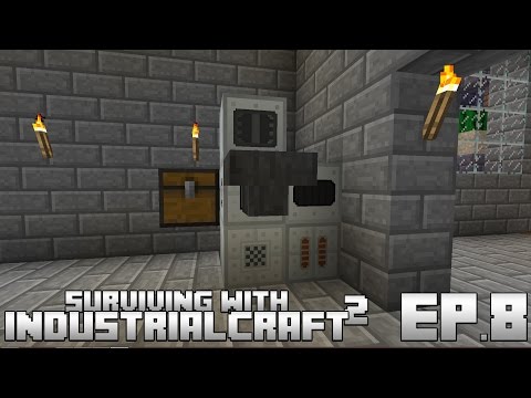 Surviving With IndustrialCraft 2 :: Ep.8 - Blast Furnace Automation