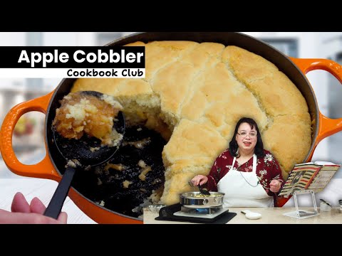 Classic Apple Cobbler Recipe 🍏 | Cookbook Club with Fannie Farmer