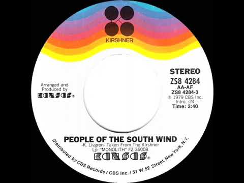 1979 HITS ARCHIVE: People Of The South Wind - Kansas (stereo 45)