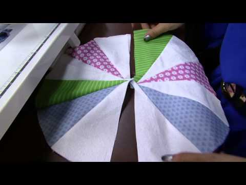 Mulher.com 15/07/2015 Nívea Silva - Almofada em patchwork Parte 1/2