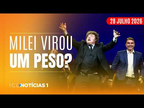 A APOSTA DE FLÁVIO EM MILEI VIROU ALVO ATÉ ENTRE ADVERSÁRIOS DA DIREITA - N1 - 28/07/26