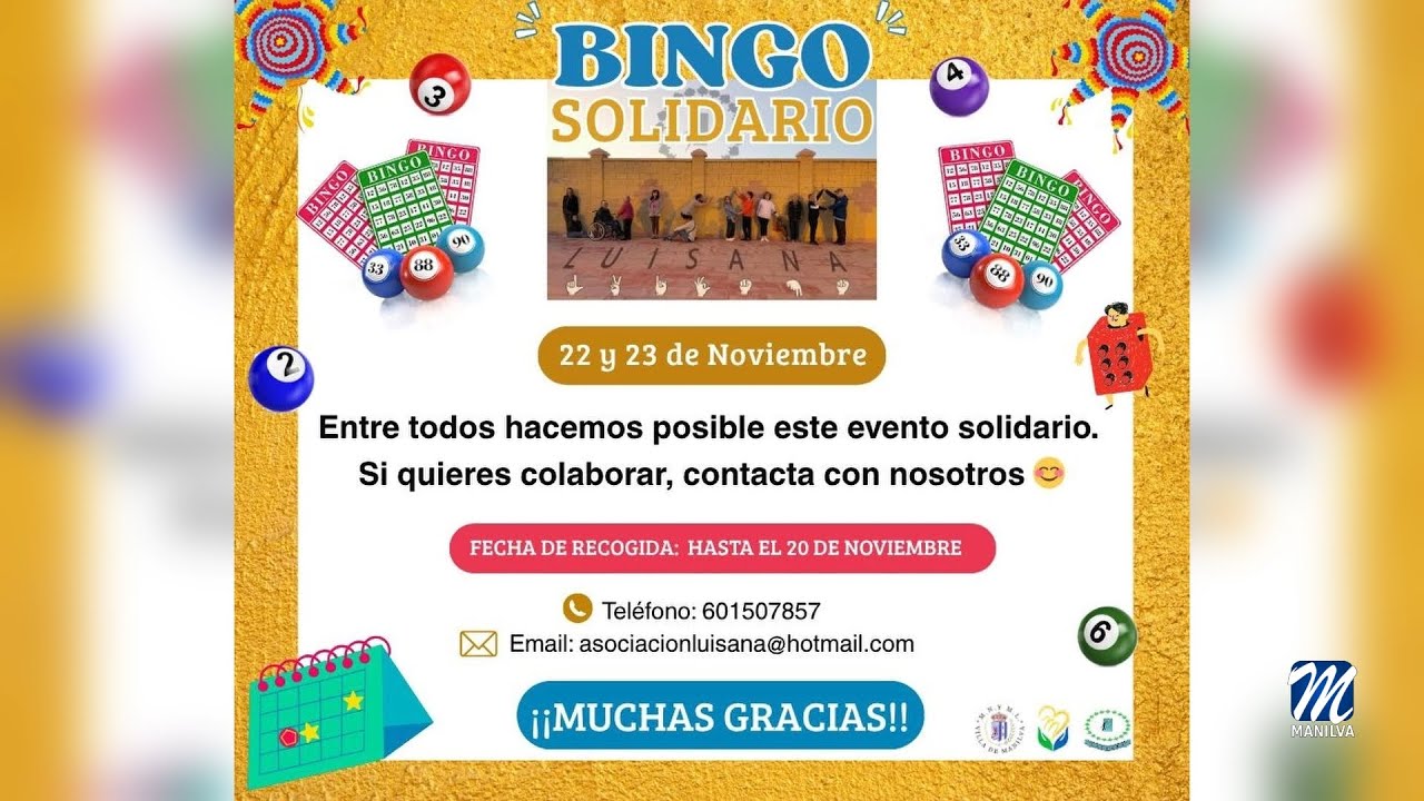 Ya se pueden adquirir las invitaciones para el Gran Bingo Solidario