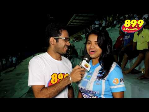 Entrevista com Adrieli no Jogo do Ji Paraná X Rondoniense