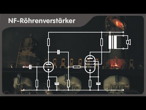 NF-Verstärker mit Röhren -  Bauanleitung -  Mit Einzelröhren oder Verbundröhre