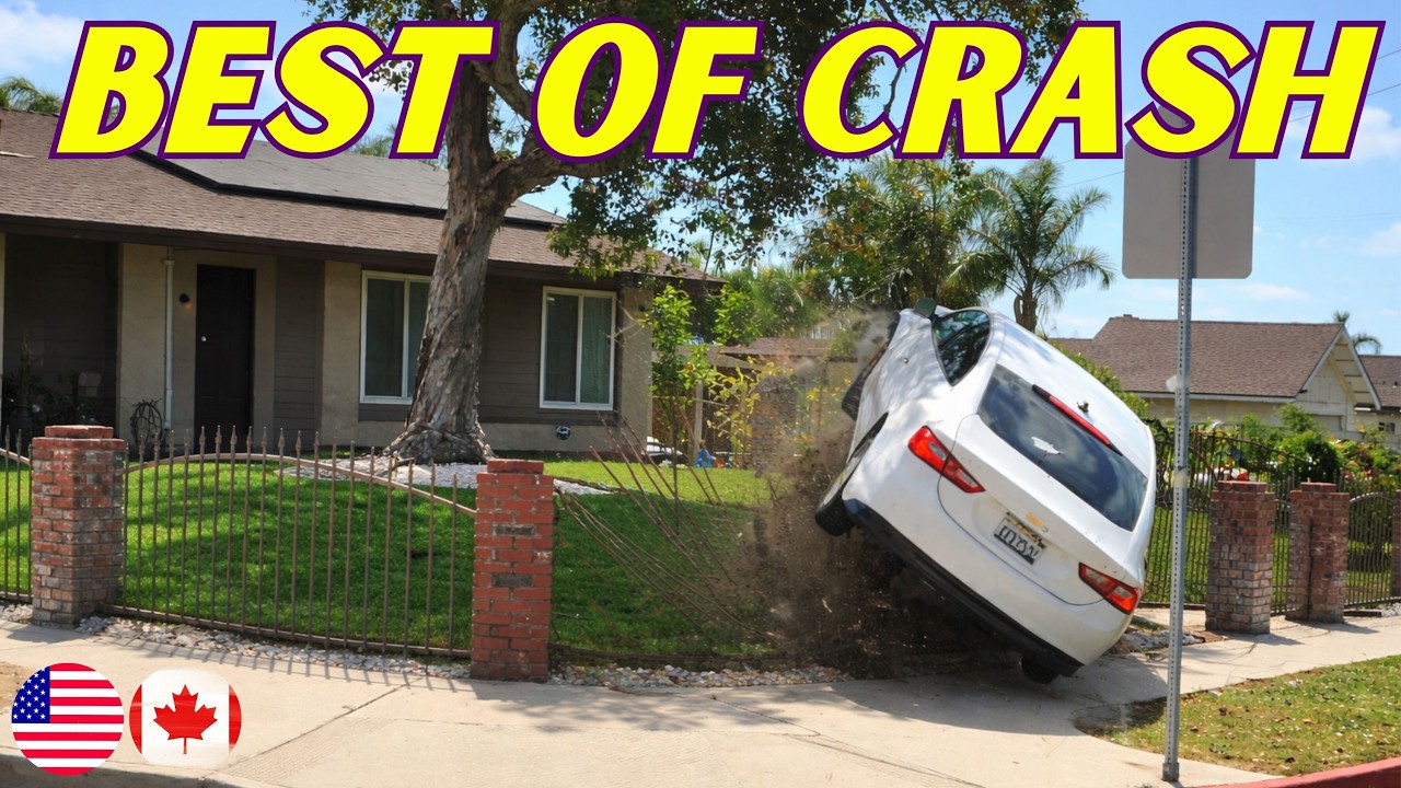 Insane Car Crashes Compilation | Best Of USA & Canada Accidents - Part 8