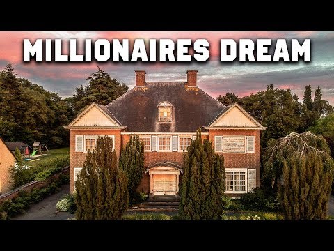 Fully furnished abandoned MILLIONAIRES MANSION of a Belgian representative