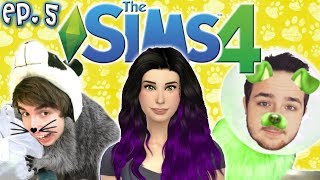 Aging Up to Adults - The Sims 4: Raising YouTubers PETS - Ep 5 (CAS | Cats & Dogs)