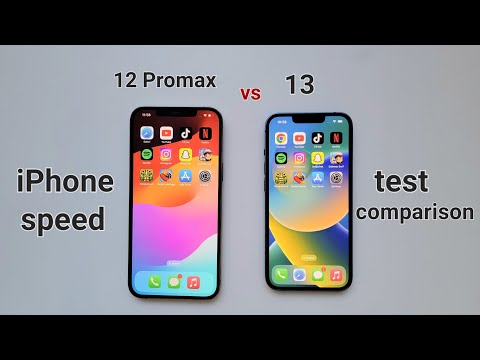 iphone 13 vs iphone 12 promax speed test comparison 2024