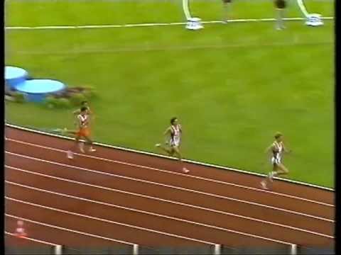 Steve Cram - European 1500m Champion 1986