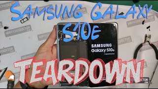 Samsung Galaxy S10e Cracked Screen Repair Full Teardown & Disassembly Cracked Screen Part 1 of 2
