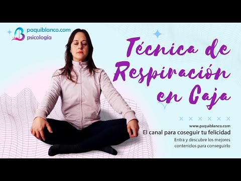 Descubre la técnica de respiración en caja para calmar el estrés