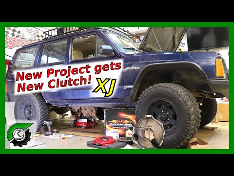 Jeep XJ Clutch: Transmission Removal Fun! 😂