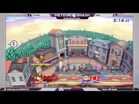 Meteor Smash Monthly (July 2017) Singles - Kresent vs Moser (Winner's Semis)