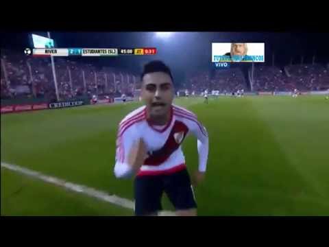 Gol de Pity Martínez - River 2 - 1 Estudiantes (San Luis) - Copa Argentina 2016