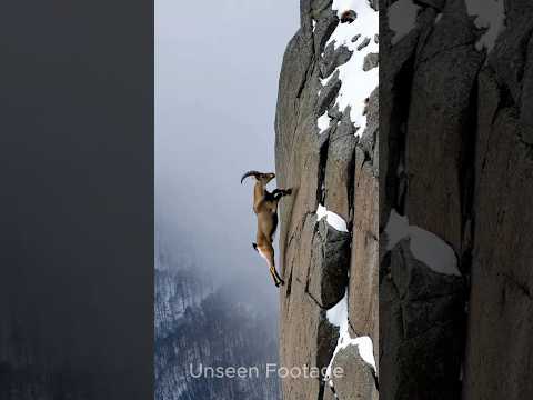 Mountain Goats Climbing Skill #youtubeshorts #shorts #short #shortvideo #shortsfeed #goat #skills