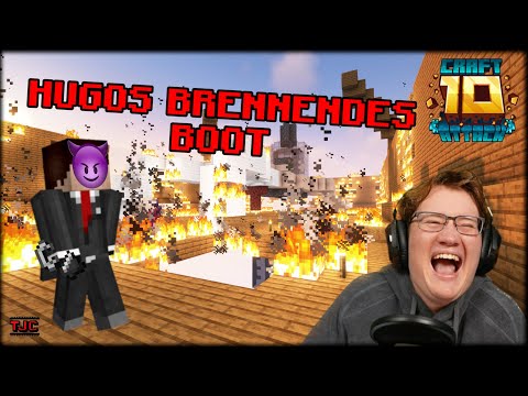 @LetsHugo's boat is on fire - NO BOATS AT SPAWN! - CAX Ep. 12