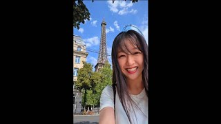 パリ祭前夜のエッフェル塔からライブ