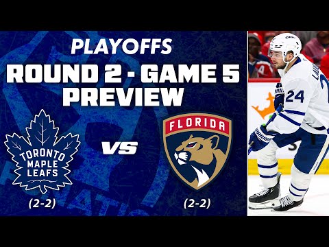 Round 2, Game 5 - Maple Leafs vs Florida Panthers Game Preview | LIVE AT GRETA BAR YYZ