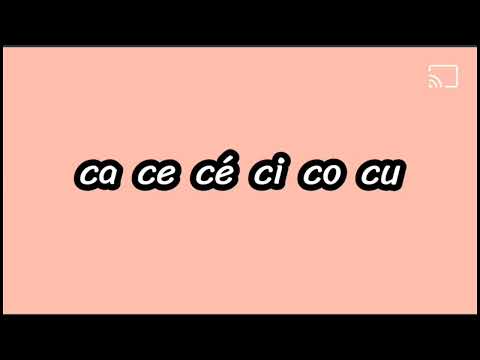 The Sounds / Les Sons a e é i o u in French