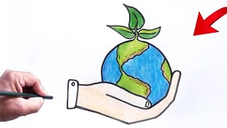 Desenhos De Preservação Do Meio Ambiente Para Colorir