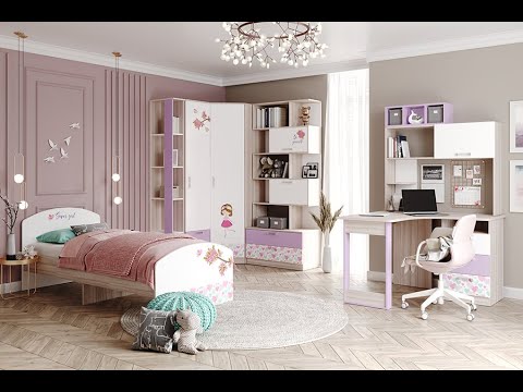 Подростковая серия 'Адель'. Кровать двухъярусная / Инструкция по сборке