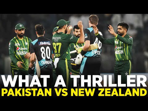 What a Thriller! | Pakistan vs New Zealand | Highlights | T20 | PCB | M8C2L