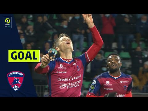 Goal Yohann MAGNIN (41' - CF63) CLERMONT FOOT 63 - RC LENS (2-2) 21/22