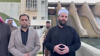 من امام سد الفرات الشيخ ليث البلعوس