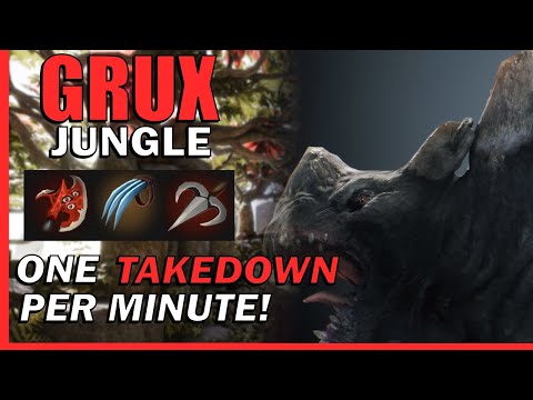 AVERAGING A TAKEDOWN EVERY MINUTE! - Predecessor Grux Jungle Gameplay