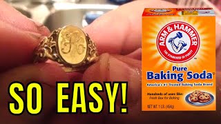 How To Clean Gold With Baking Soda | SUPER EASY!