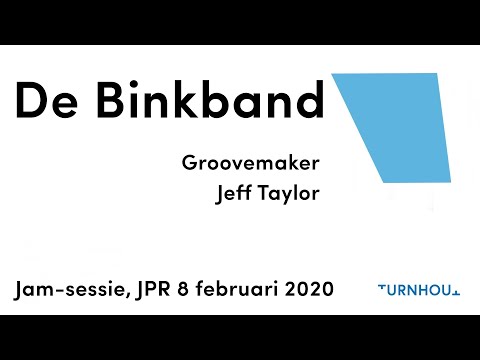 Jamsessie JPR, 8-2-'22,  De Binkband - Groovemaker
