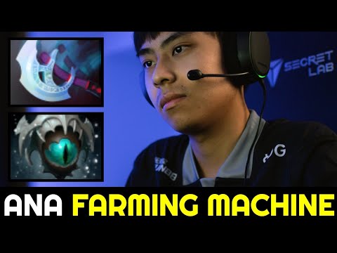 T1.ANA Farming Machine — No Mercy 27min End Game 7.32c Dota 2