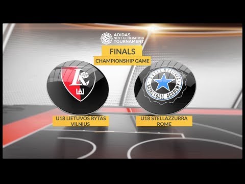 EB ANGT Championship Game Highlights: U18 Lietuvos rytas Vilnius - U18 Stellazzurra Rome
