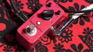 MOOER AnaEcho analog delay guitar effects pedal demo with TV Jones Classic Pickups