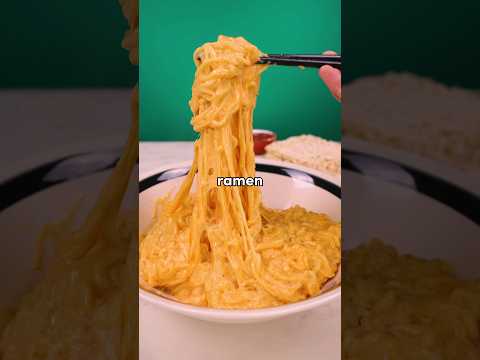 I turned RAMEN into a creamy MAC AND CHEESE and now I am in love!