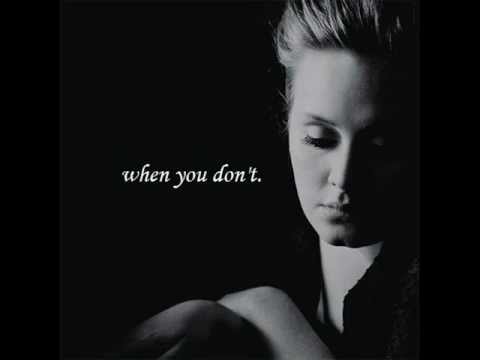 I Can't Make You Love Me - Adele (w/ lyrics)