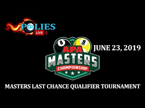 Poolies Live - APA Masters Championship June 2018