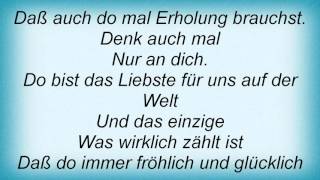 17621 Peter Alexander - Denk Doch Auch Mal An Dich Lyrics