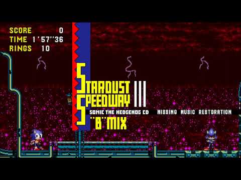 Stardust Speedway "B" Mix - Sonic CD (JP) Missing Music Restoration