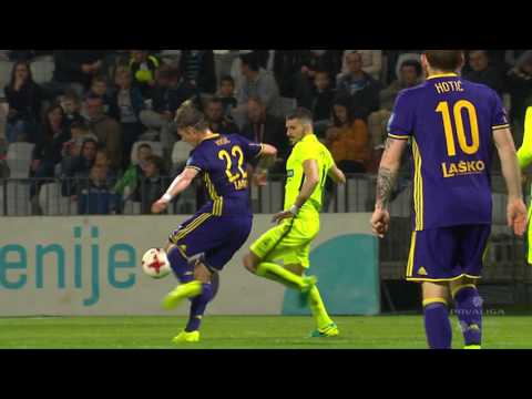 28. krog: Koper - Maribor 2:2 ; Prva liga Telekom Slovenije 2016/17